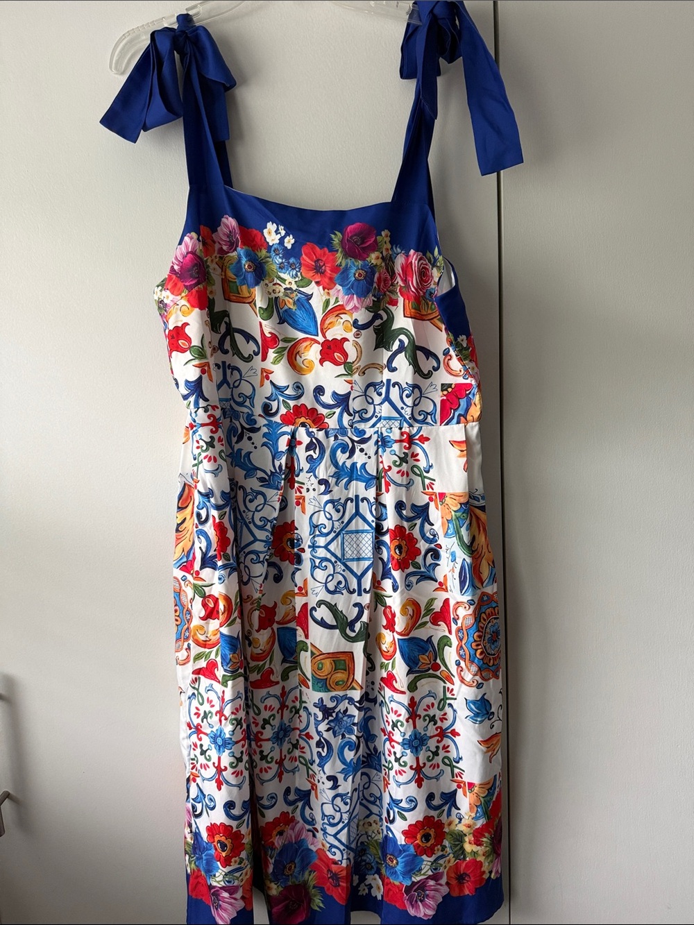 Dalia‎ Macphee floral print dress large